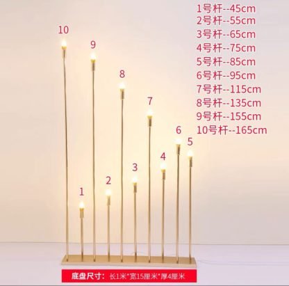 10 Heads LED Light Pillar Stand II