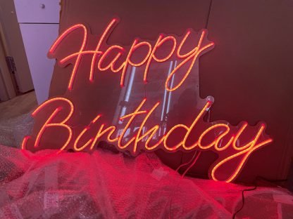 LED Neon Sign Happy Birthday