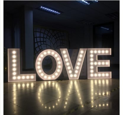 LOVE LED Marquee Letter