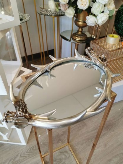 Wooden Mirror Tray