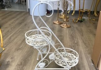 3 Tier Basket Flower Plant Stand