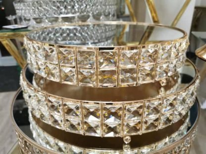 Crystal Silver Cake Stand with Mirror Top 2 600x450 1