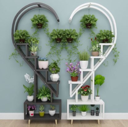 Heart Shaped Plant Stand