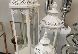 White Table Lantern