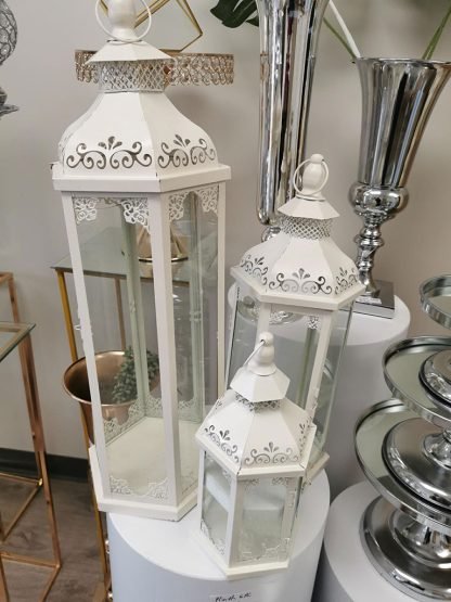 White Table Lantern