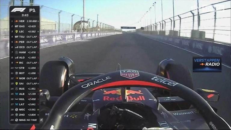 Max Verstappen stated he could feel 'burning' in his Red Bull F1 car during first practice at the Jeddah Corniche Circuit.