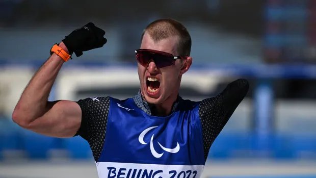 Canada's Mark Arendz wins gold in men's standing biathlon event at Beijing Paralympics | CBC Sports