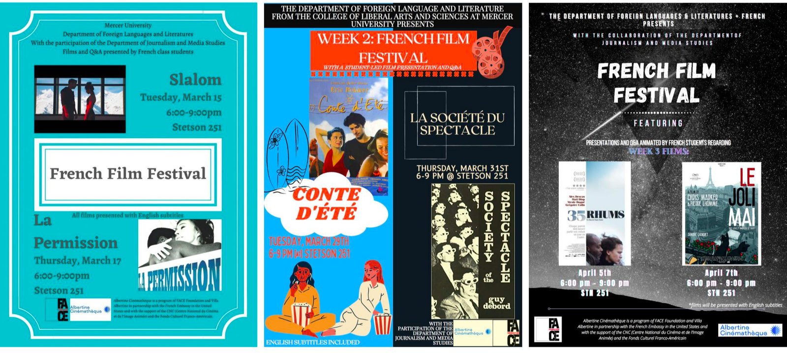 French Film Festival | Mercer Events