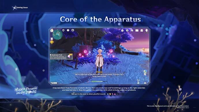 The core of the aparatus event in Genshin Impact version 2.7