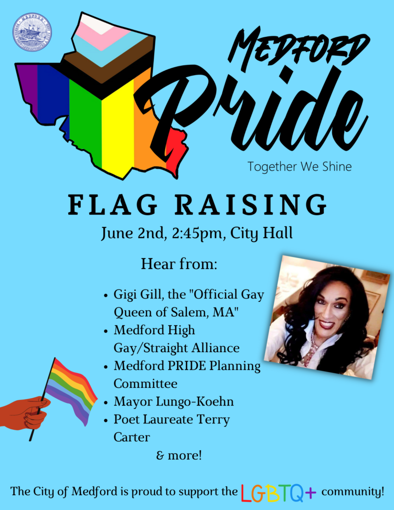 Medford to Celebrate PRIDE with Events Throughout June – The City of Medford, MA