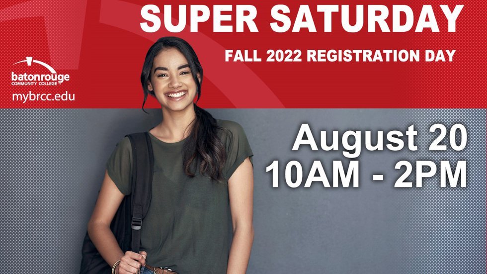 Baton Rouge Community College will host three Super Registration Events before the start of the...